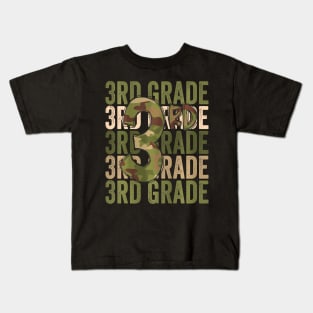 Team 3rd Grade Squad Back To School Teacher Kids Boys Kids T-Shirt